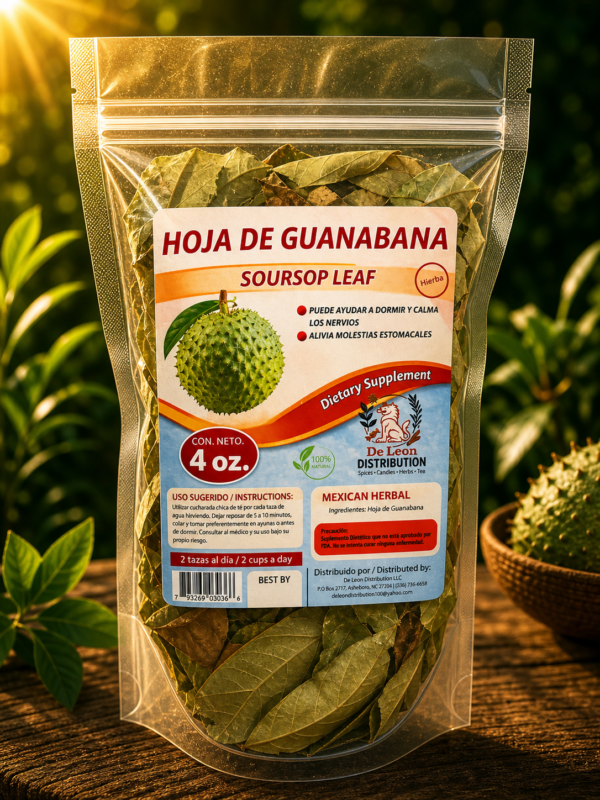 Hoja de guanabana