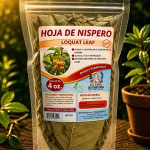 Hoja  de nispero