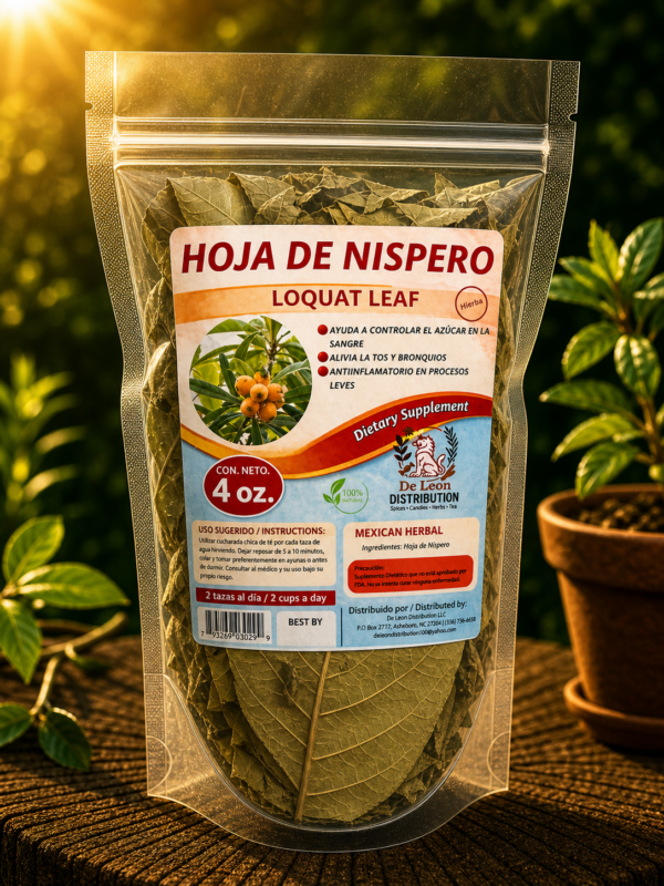 Hoja  de nispero