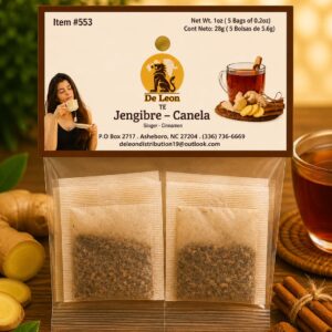 Té de jenjibre con canela