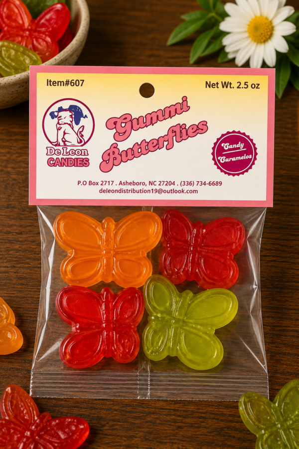 Gummi butterflies