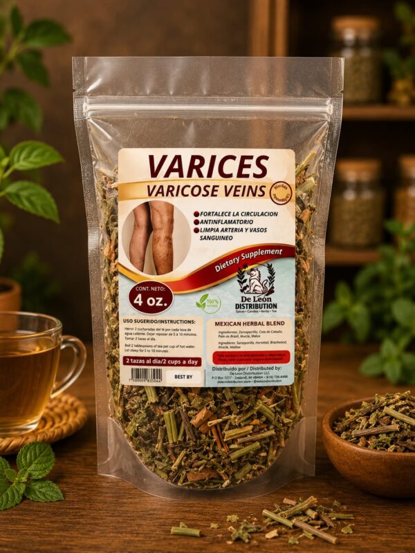 Hierba compuestas varices