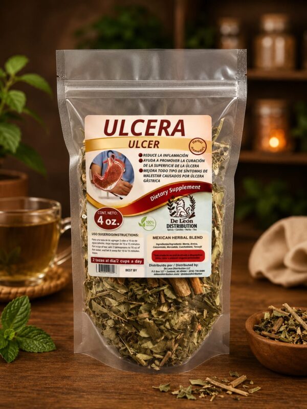 Hierbas compuesta ulceras