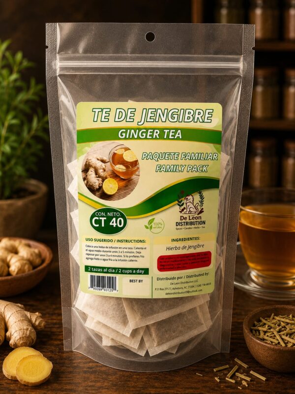 Té de jenjibre