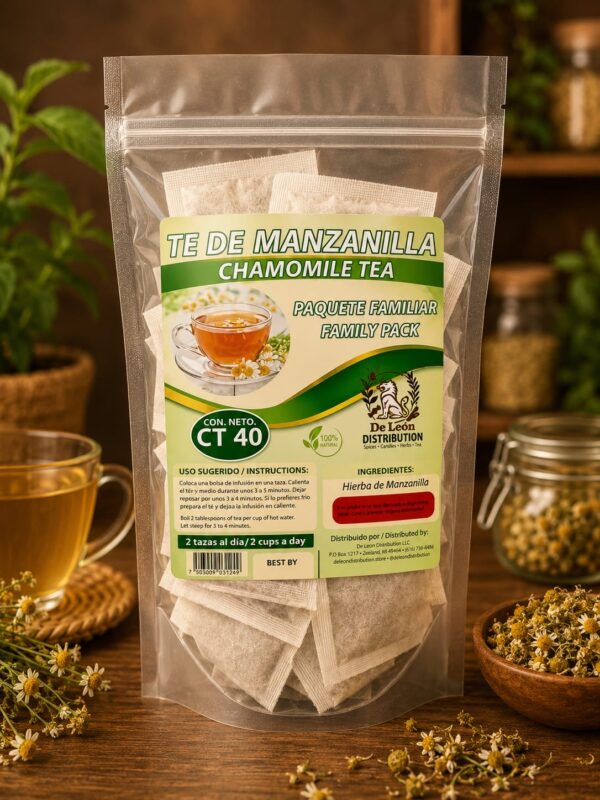 Té de manzanilla
